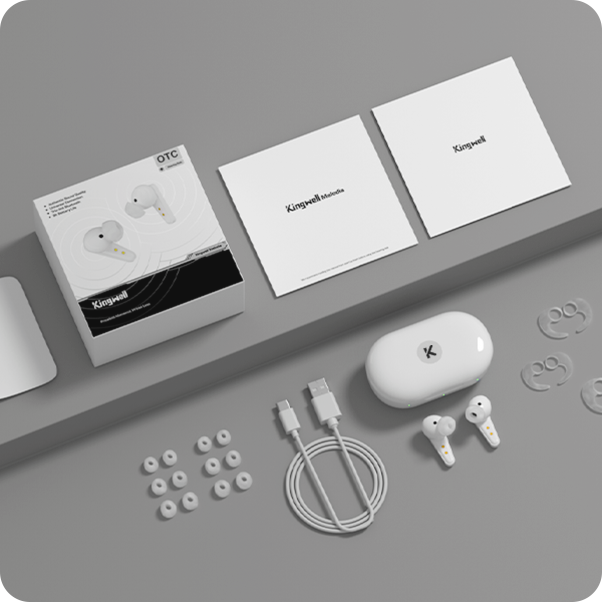 Kingwell Melodia OTC Hearing Aids